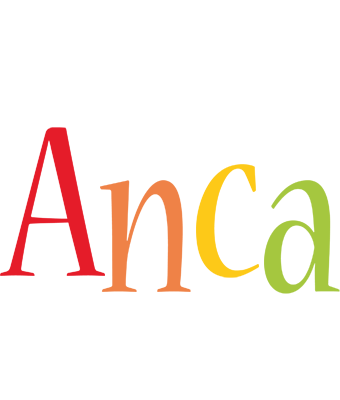 Anca birthday logo