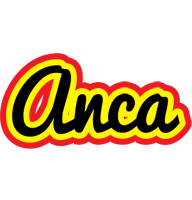 Anca flaming logo