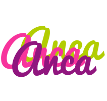 Anca flowers logo