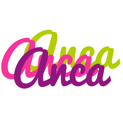 Anca flowers logo