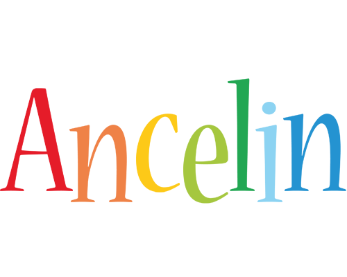 Ancelin birthday logo