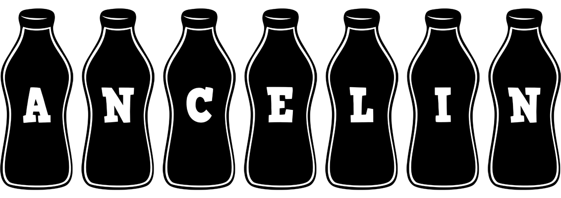 Ancelin bottle logo