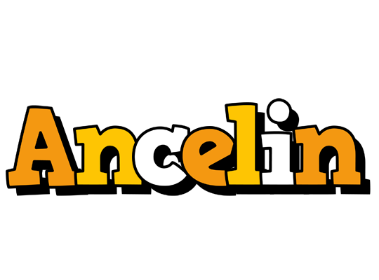 Ancelin cartoon logo