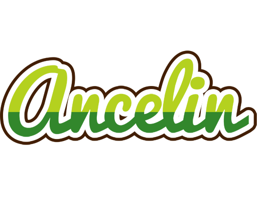 Ancelin golfing logo