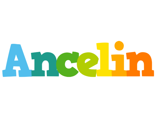 Ancelin rainbows logo
