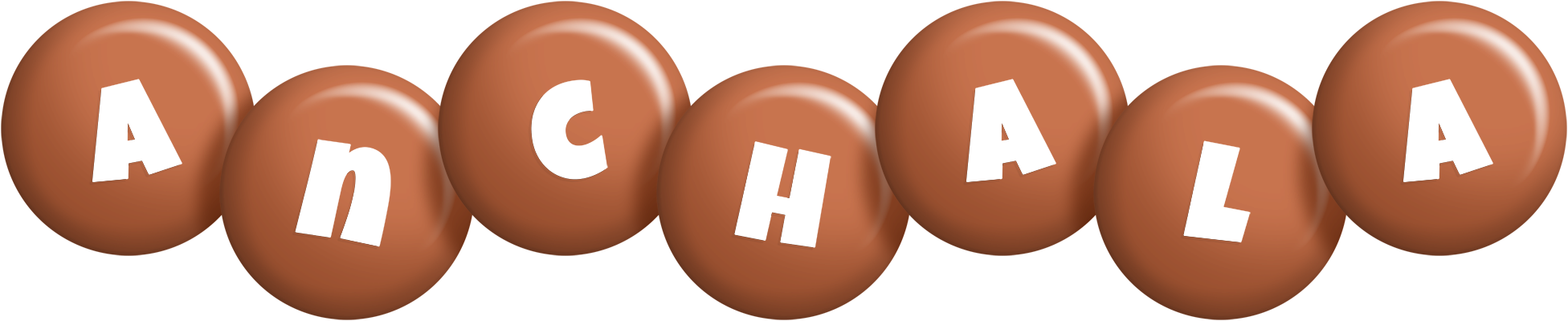 Anchala candy-brown logo