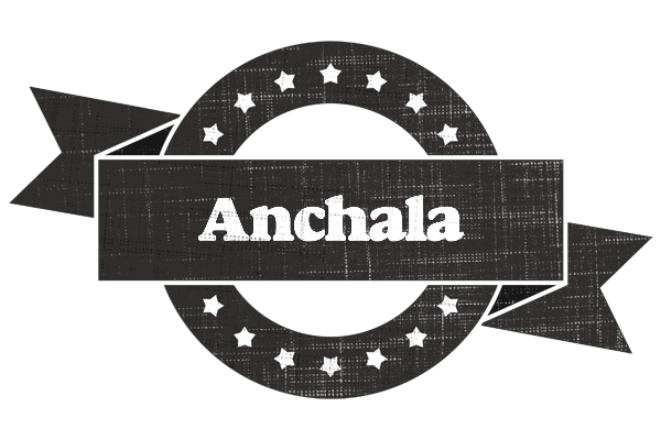 Anchala grunge logo