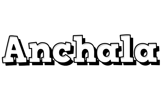 Anchala snowing logo