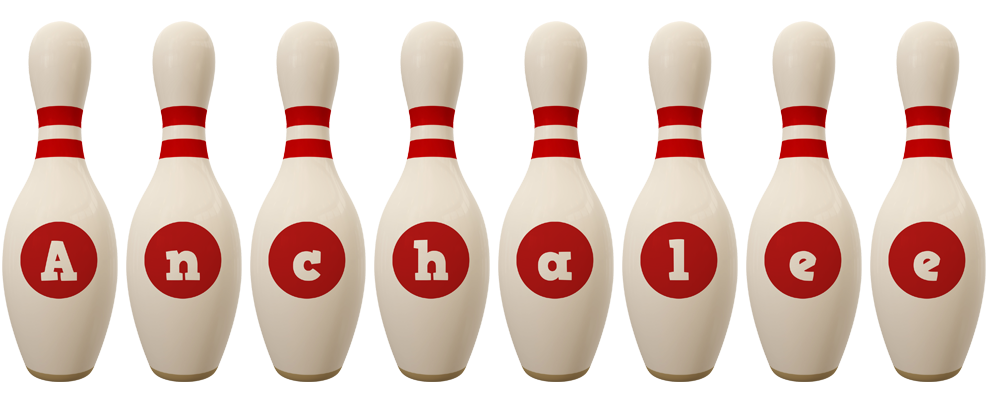 Anchalee bowling-pin logo