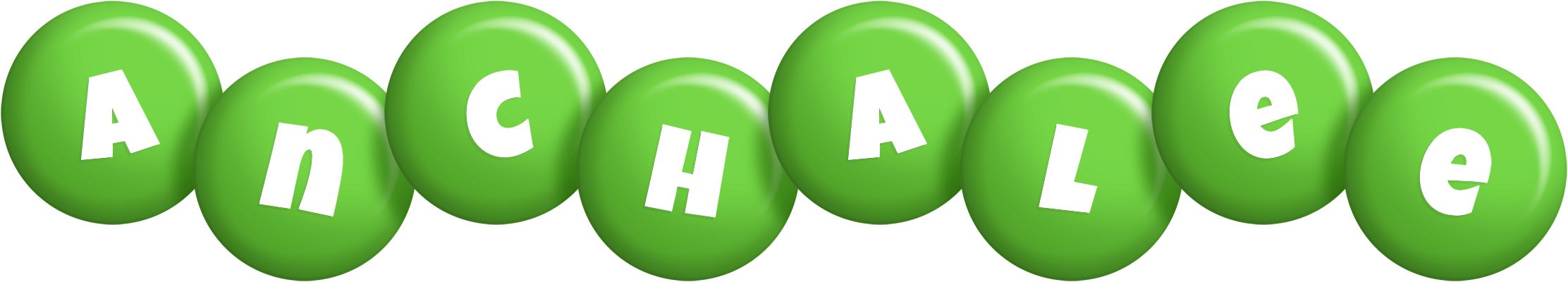Anchalee candy-green logo