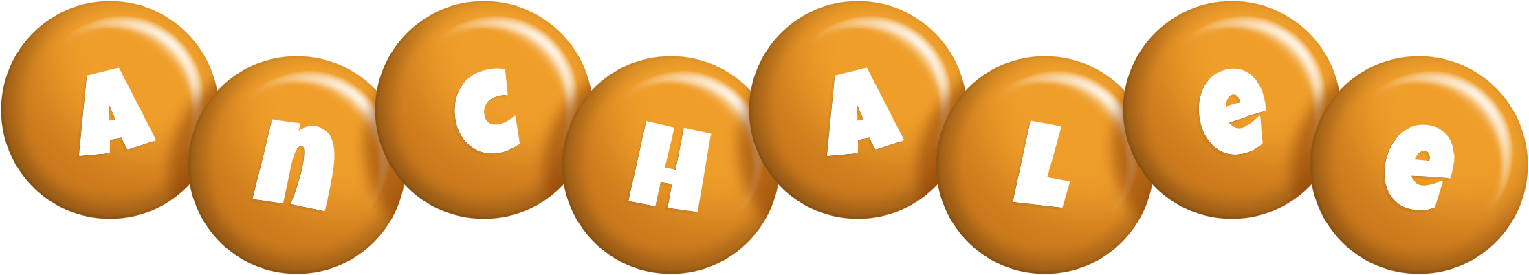 Anchalee candy-orange logo