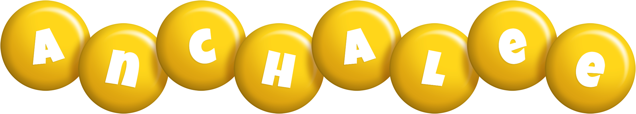 Anchalee candy-yellow logo