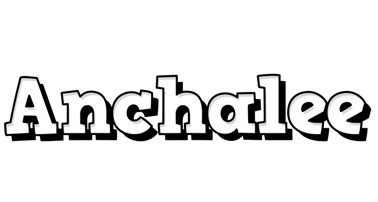 Anchalee snowing logo