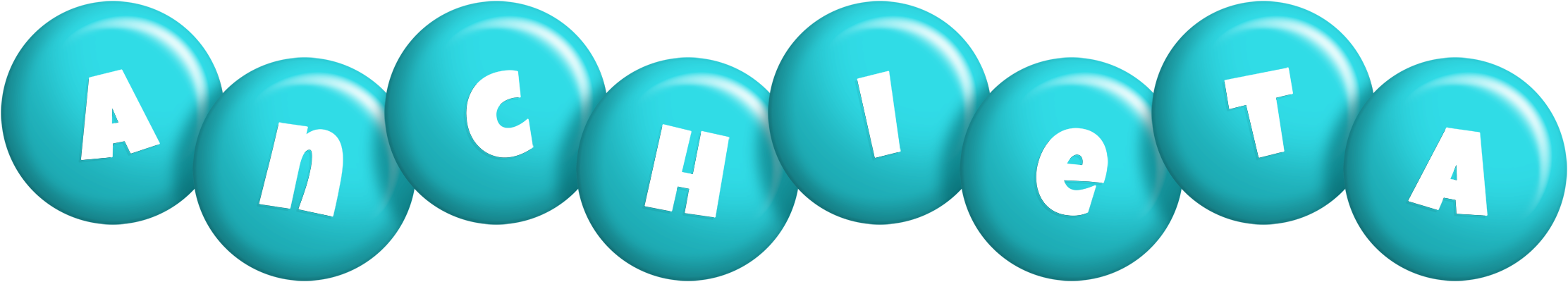 Anchieta candy-azur logo