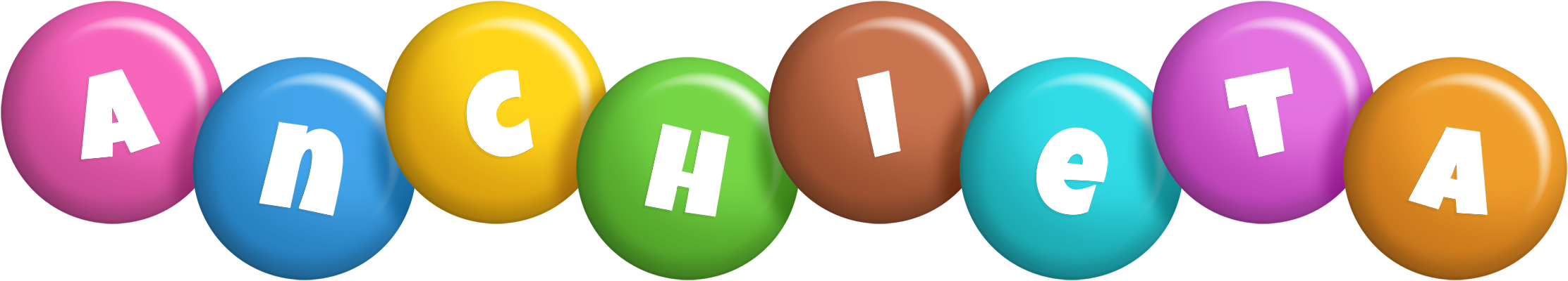 Anchieta candy logo