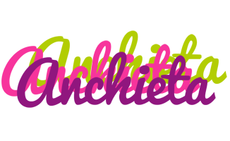 Anchieta flowers logo