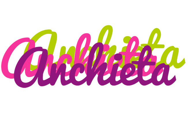 Anchieta flowers logo