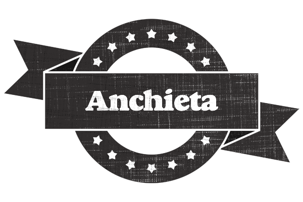 Anchieta grunge logo