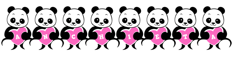 Anchieta love-panda logo