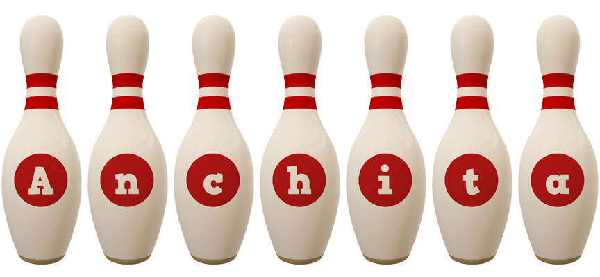 Anchita bowling-pin logo
