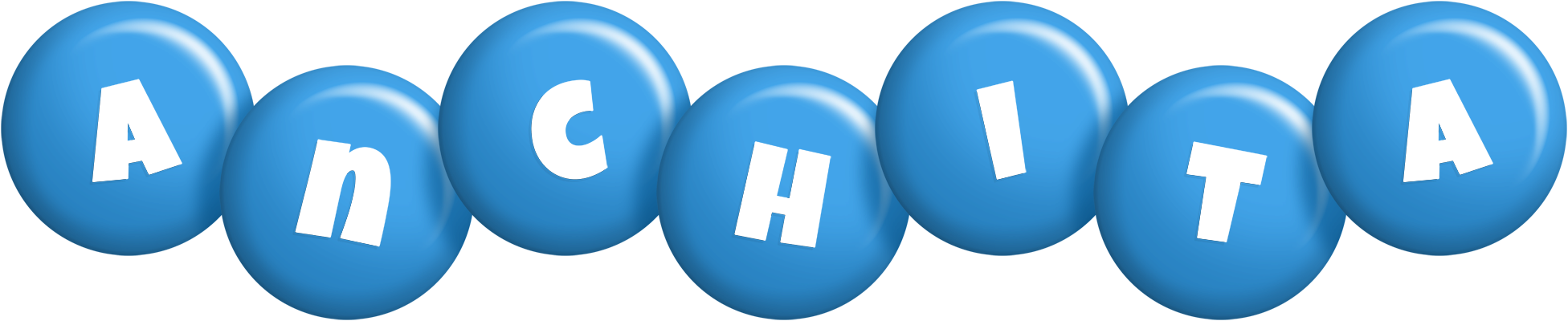 Anchita candy-blue logo