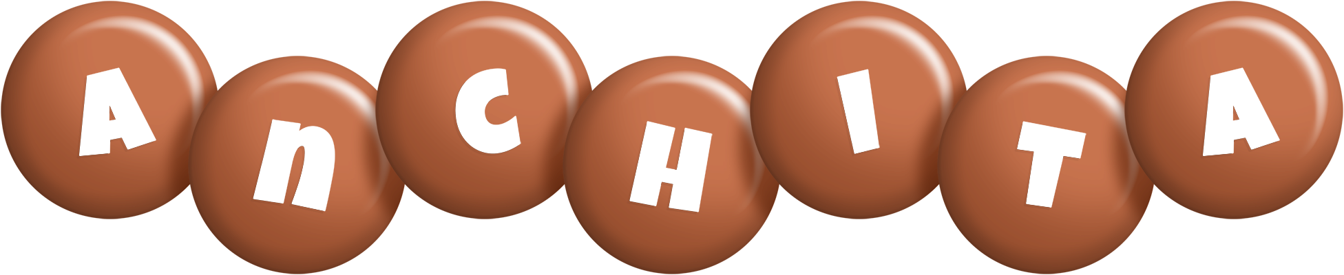 Anchita candy-brown logo