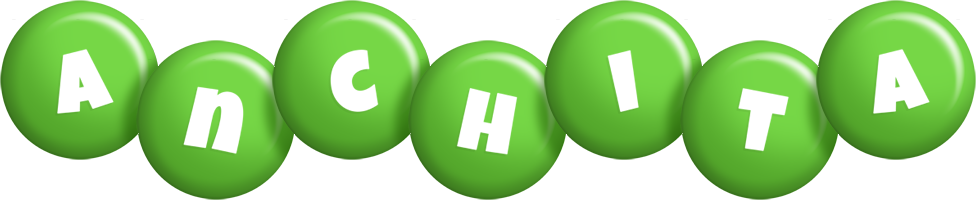 Anchita candy-green logo
