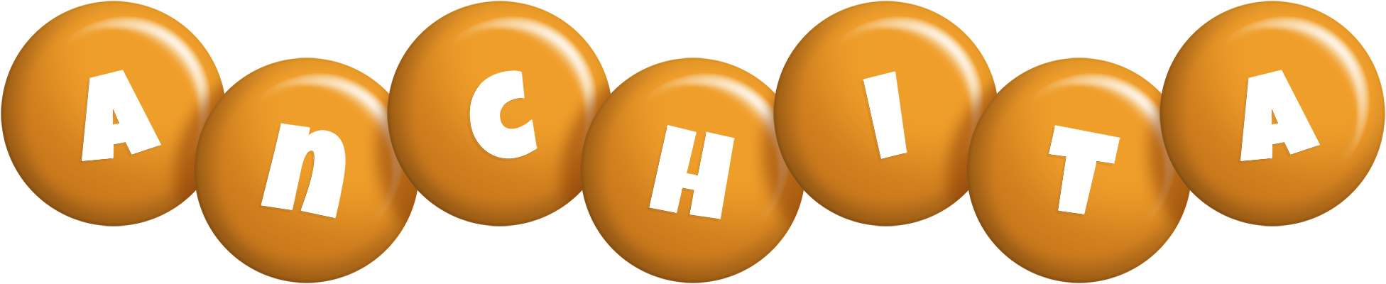Anchita candy-orange logo