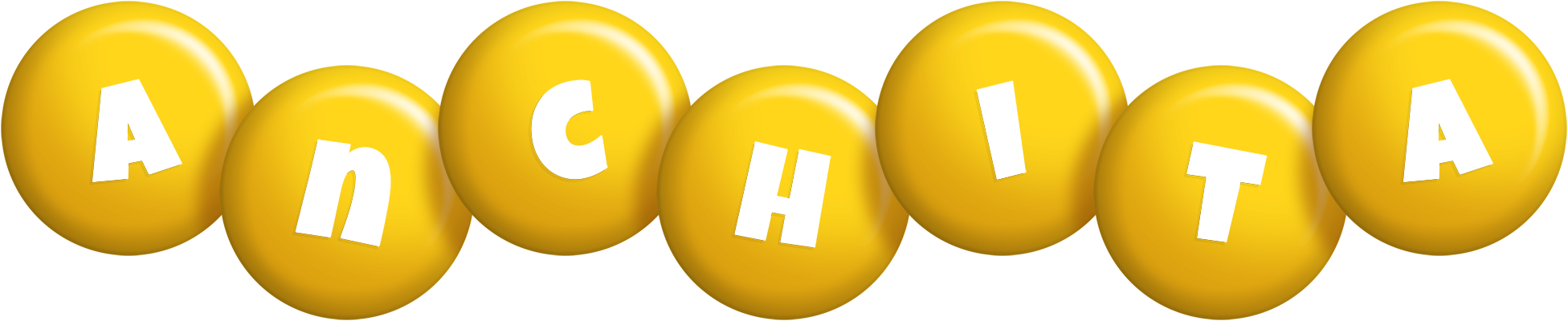 Anchita candy-yellow logo