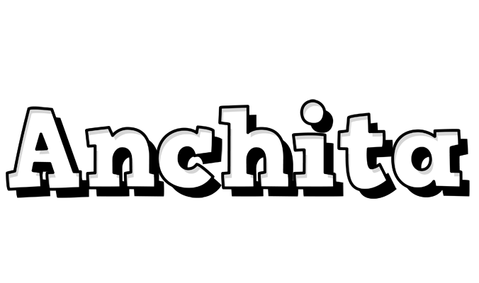 Anchita snowing logo