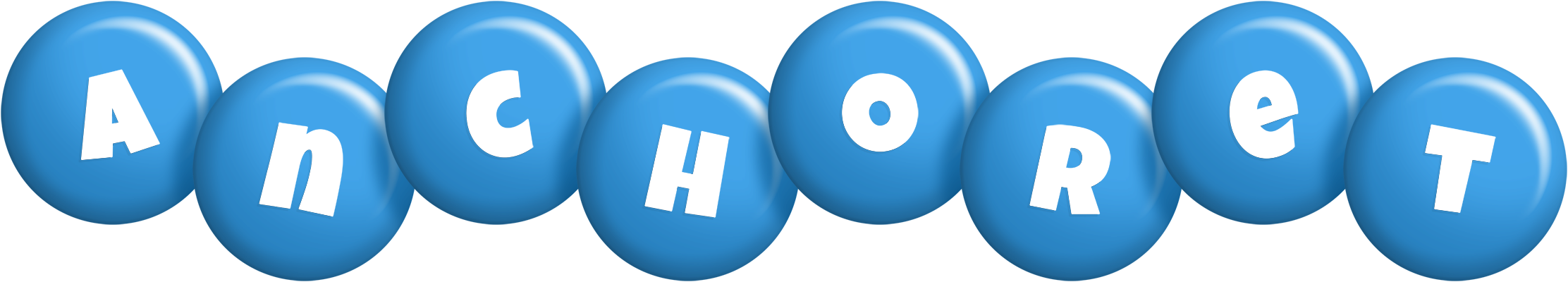 Anchoret candy-blue logo