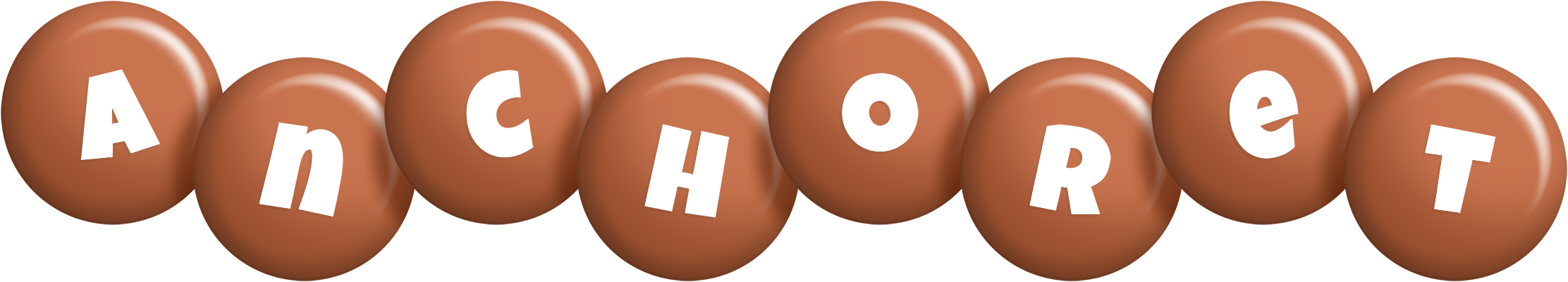 Anchoret candy-brown logo