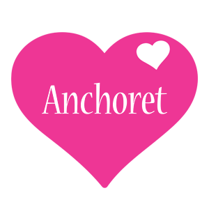 Anchoret love-heart logo