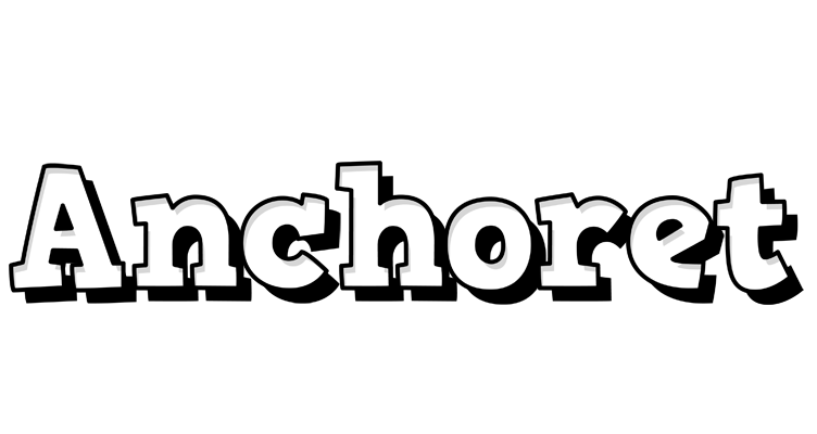 Anchoret snowing logo