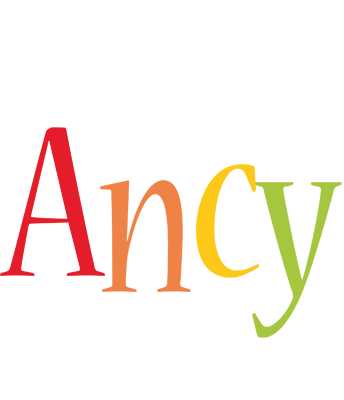 Ancy birthday logo