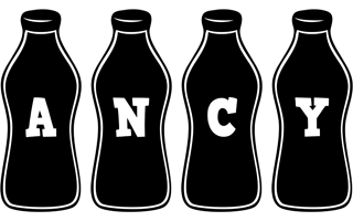 Ancy bottle logo