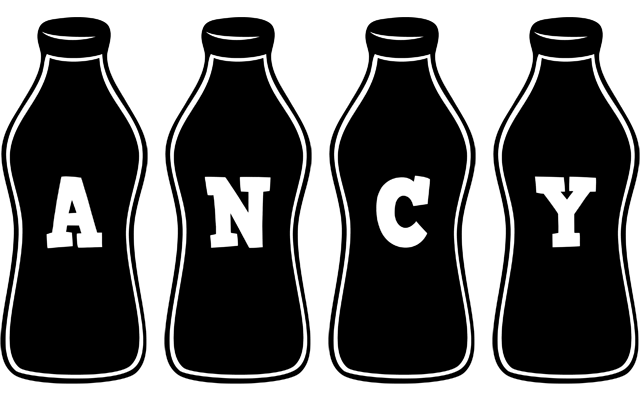 Ancy bottle logo