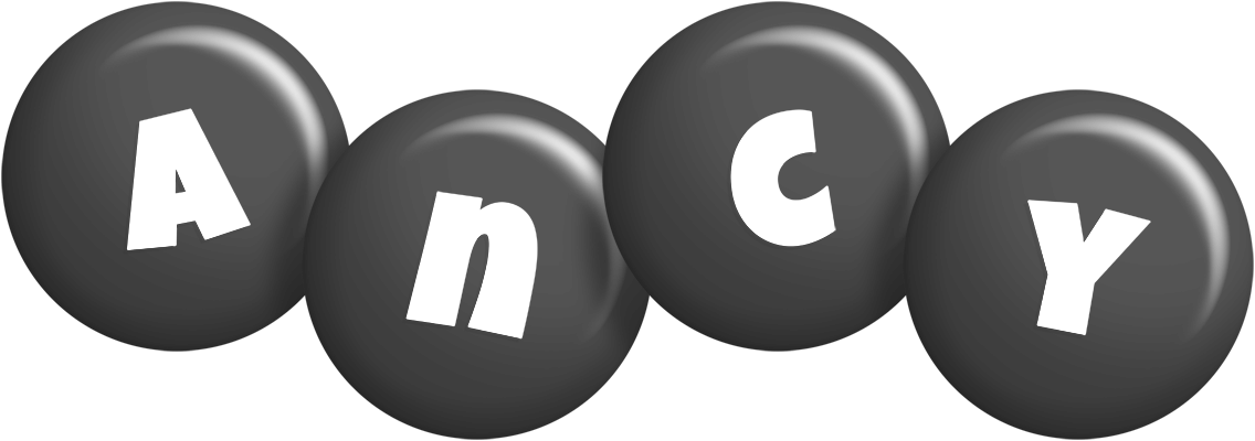 Ancy candy-black logo