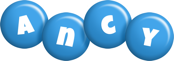 Ancy candy-blue logo