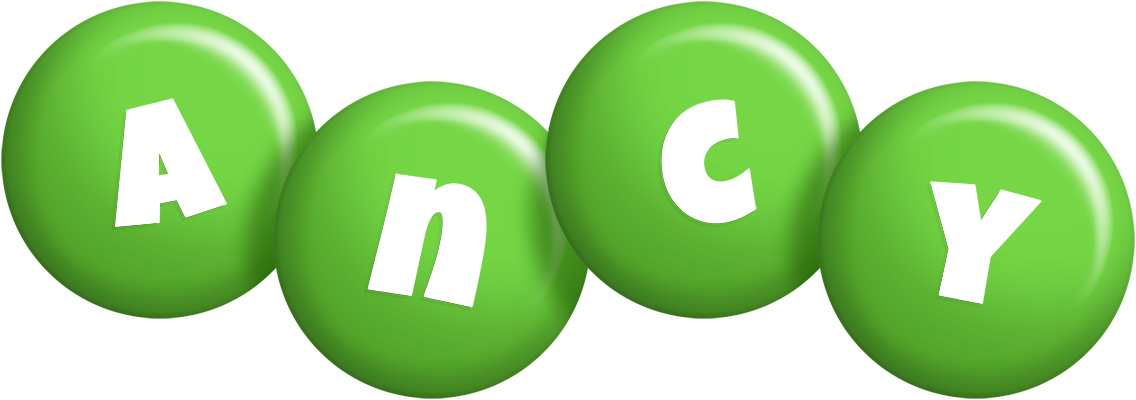 Ancy candy-green logo