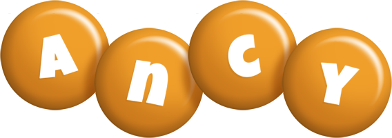Ancy candy-orange logo