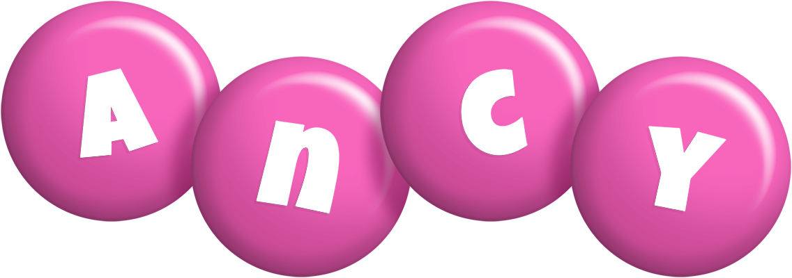 Ancy candy-pink logo