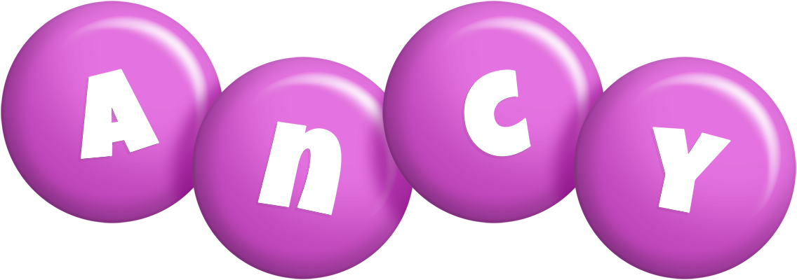 Ancy candy-purple logo