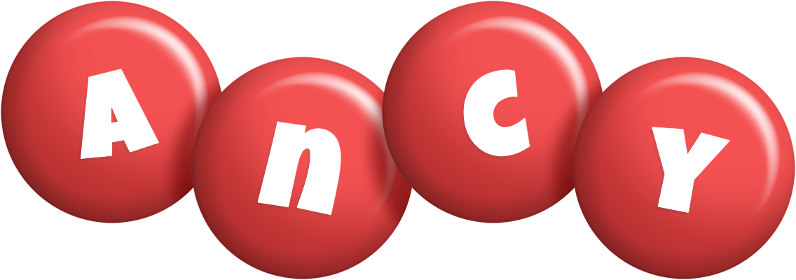 Ancy candy-red logo