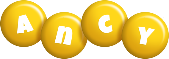 Ancy candy-yellow logo