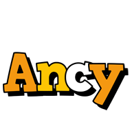Ancy cartoon logo