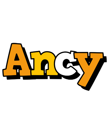 Ancy cartoon logo