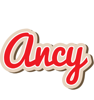 Ancy chocolate logo
