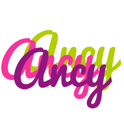 Ancy flowers logo