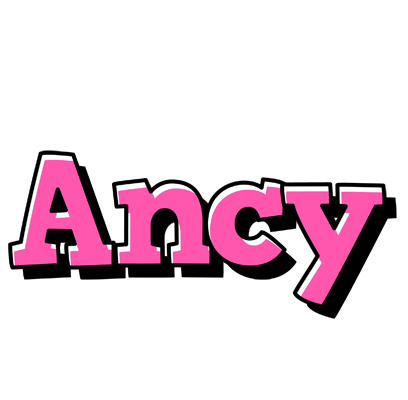Ancy girlish logo